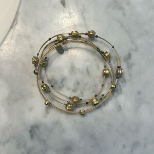 green gold, seasonal whispers bracelets